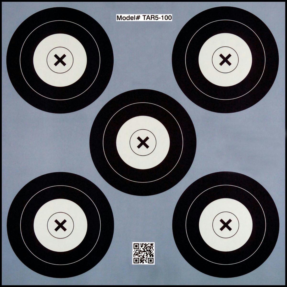 .30-06 5 Spot Paper Target 100 Count