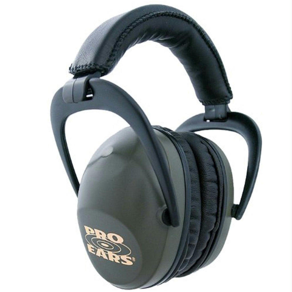 Pro Ears Ultra Sleek Ear Muffs NRR 26 Green