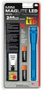 Maglite 2 Cell AA Mini Flashlight Blue SP2211H