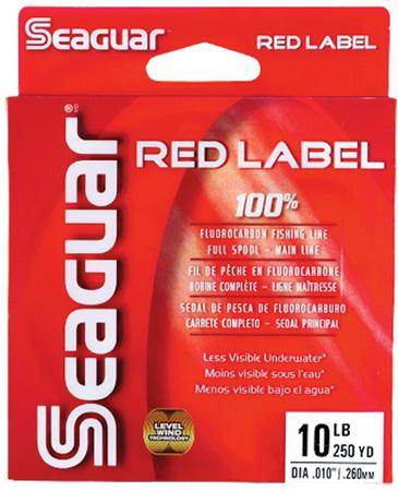 Seaguar Red Label 100% Fluoro  200yd 10lb 10RM250
