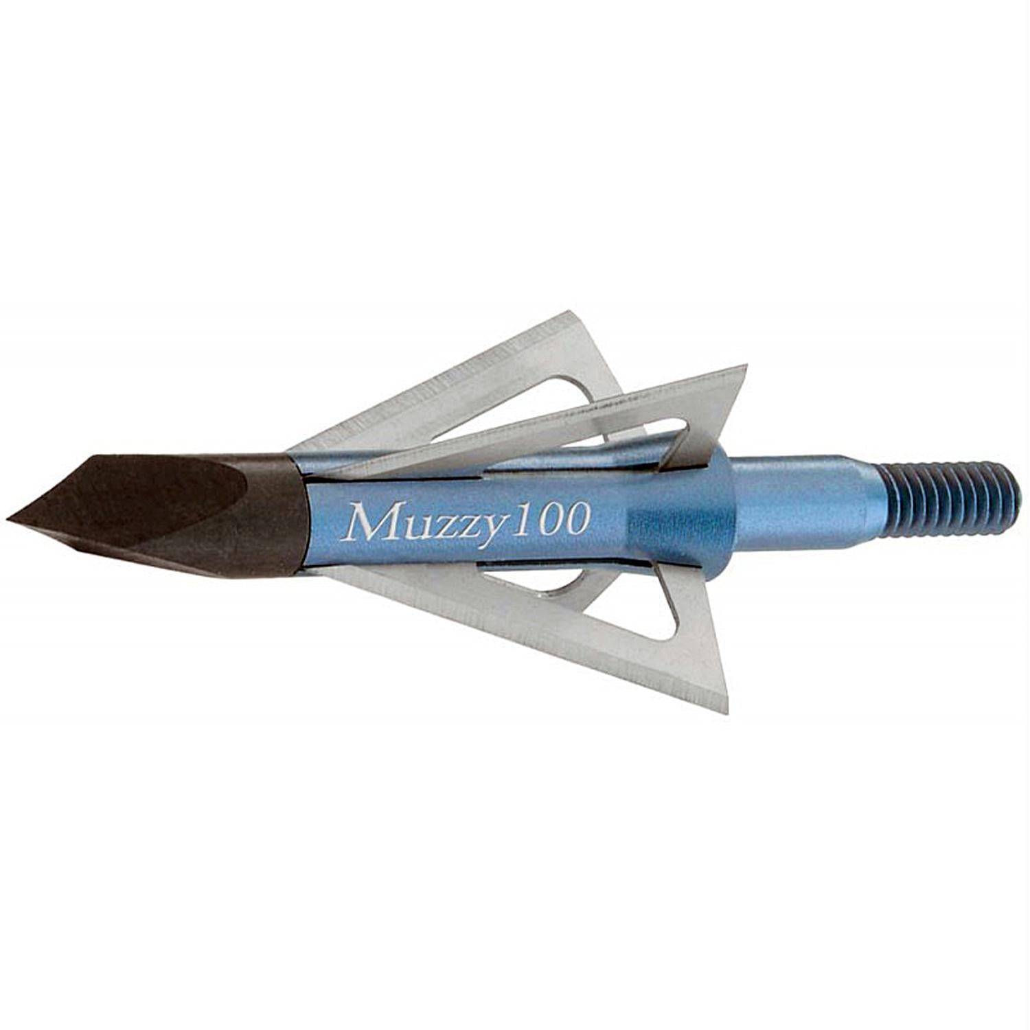 Muzzy 100Gr 4 Blade Screw In   6Pk  209