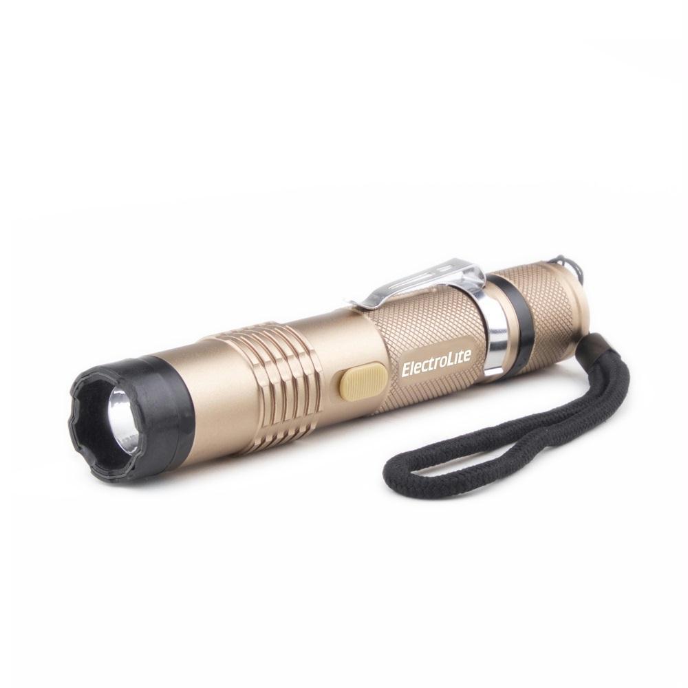 Guard Dog ElectroLite Concealed Stun Gun-Flashlight Gold