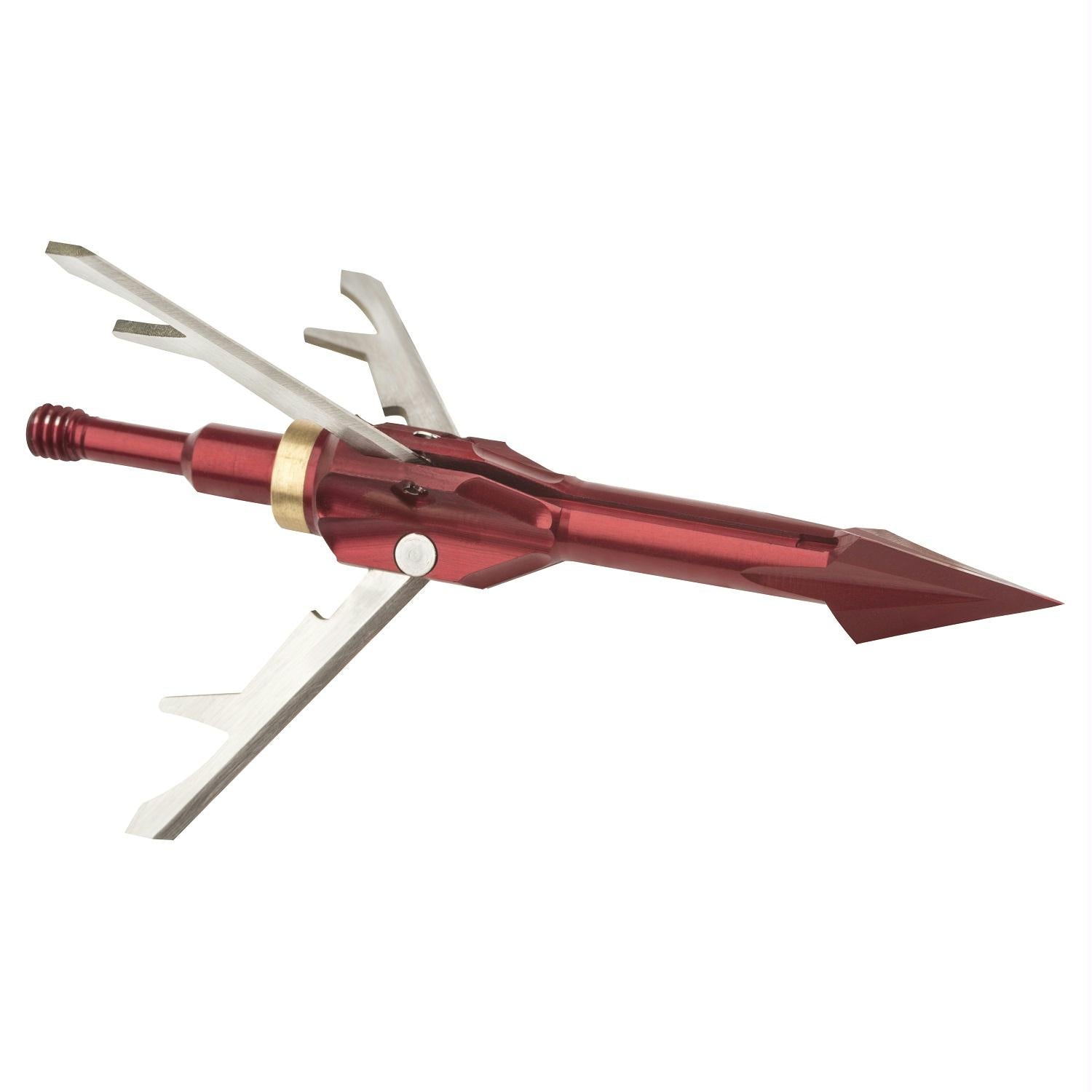 Wac'em 3 Blade Expandable Crossbow Broadhead 100 Grain 4 Pk