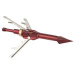 Wac'em 3 Blade Expandable Broadhead 100 Grain 4 Pack