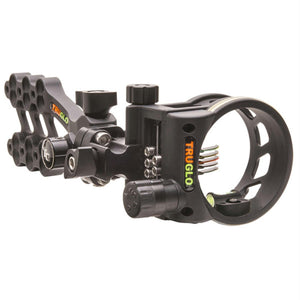 TruGlo Hyper-Strike 5 Pin DDP Archery Sight - Black