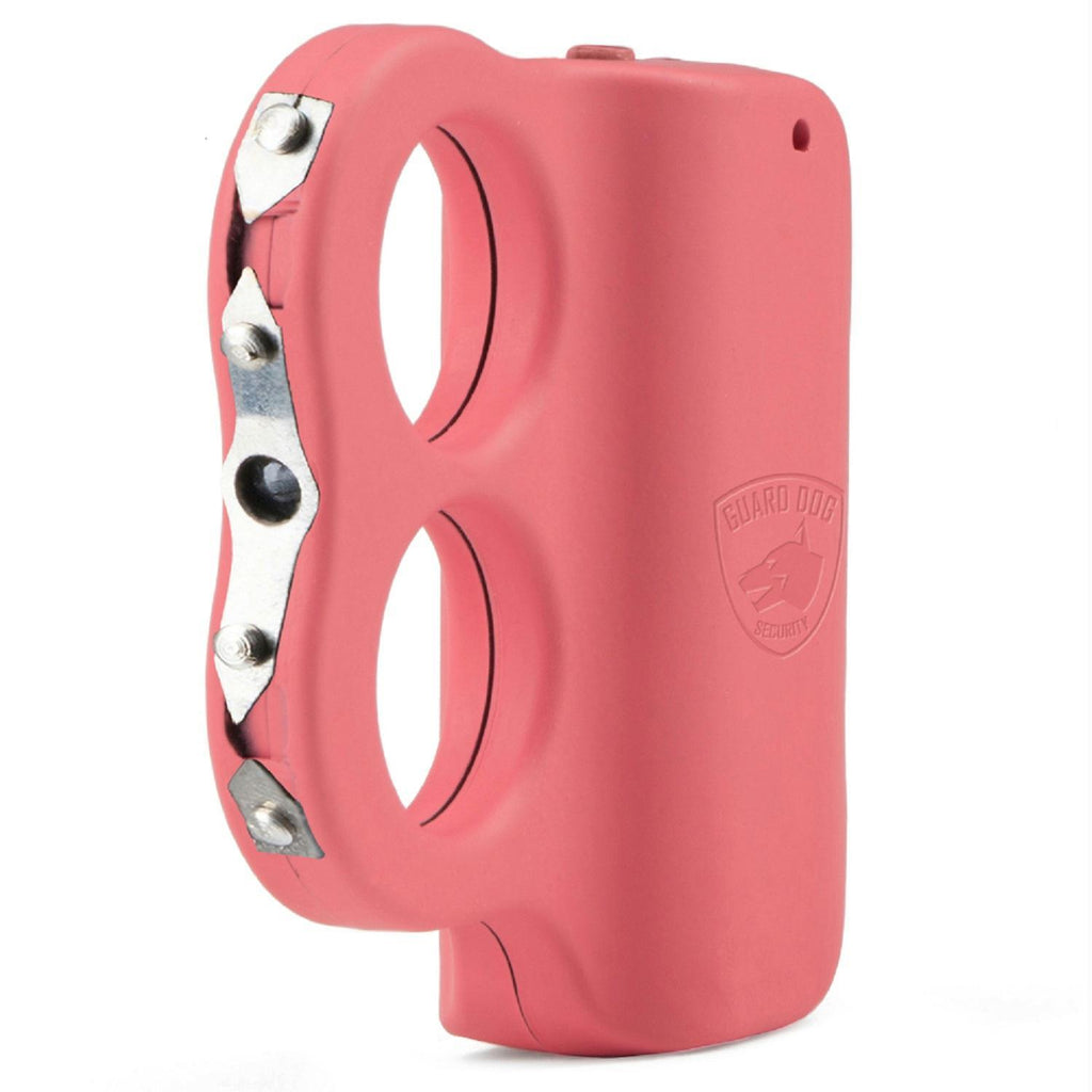 Guard Dog Dual LED Grip To Stun Gun - Rechargeable - Pink