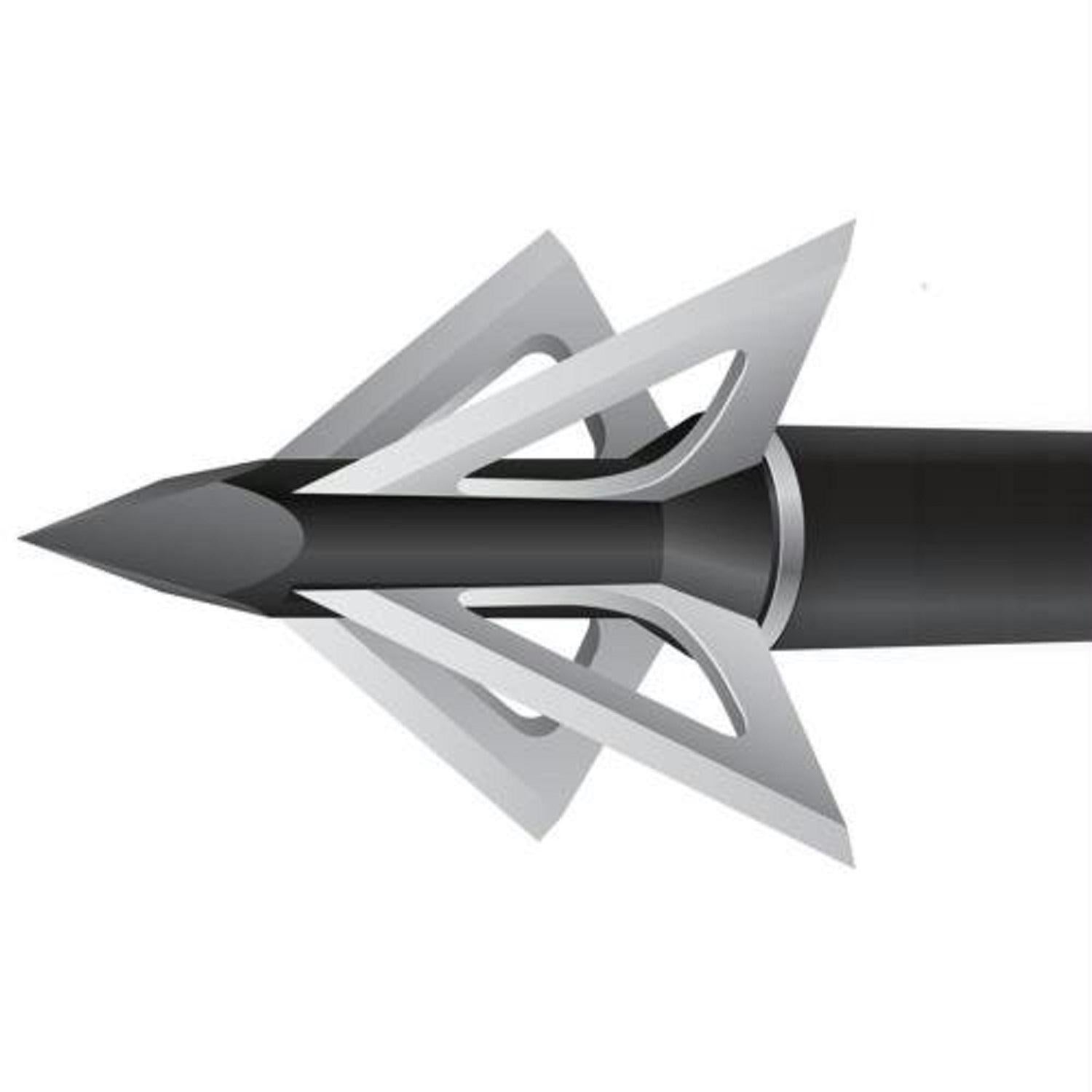 Slick Trick Broadhead-1-1-8 Magnum-3pk-100 grn Stainless Stl