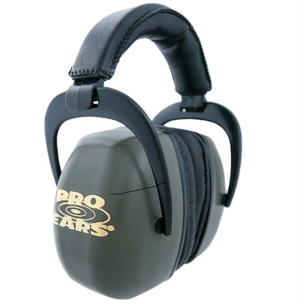 Pro Ear Muffs Ears Ultra Pro Ear Muffs - NRR 30 Green