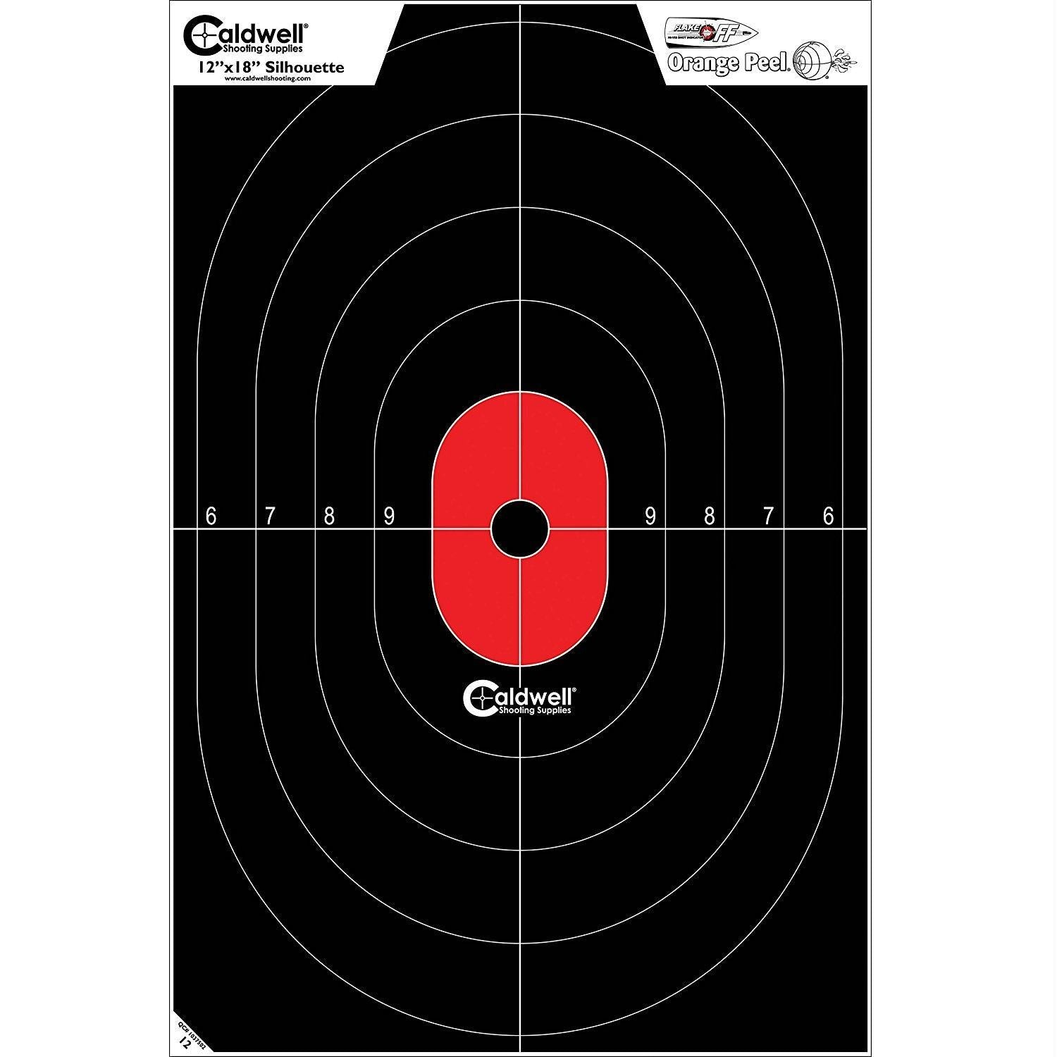 Caldwell Silhouette Center Mass Target - 25pk