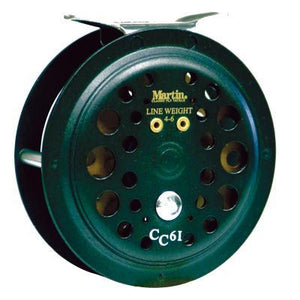 Martin Caddis Creek Fly Reel   20#-50yd bk 30yd-4wt CC61-BX6