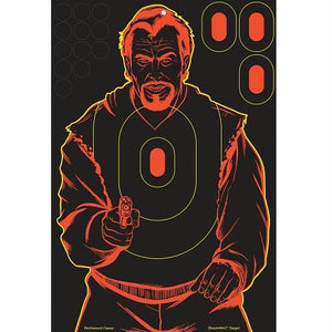 Birchwood Casey Shoot-NC Bad Guy 12x18 Silhouette Target 5pk