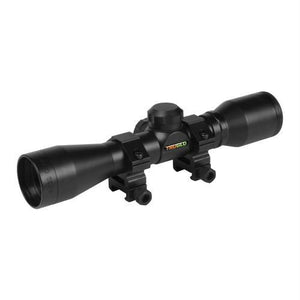 TruGlo Scope 4X32 Crossbow Black w-Rings