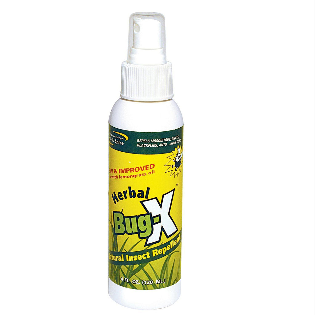 Herbal Bug-X Natural Insect Repellent Spray - 4 Ounce