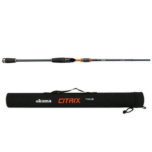 Okuma Citrix Travel Rod 4pc Spinning 7ft 2in Med W-Case