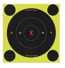 Birchwood Casey Shoot-N-C 6 inch Round Target 60 Sheet Pack