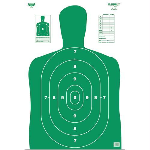 Birchwood Casey Eze Scorer BC27 Grn 12x18 Paper Target 10PK