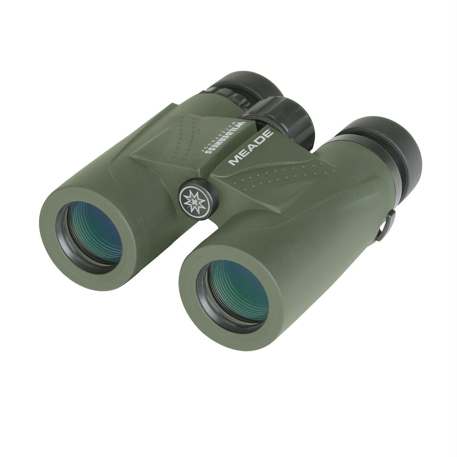 Meade 125023 Wilderness Binoculars - 10x32 Green