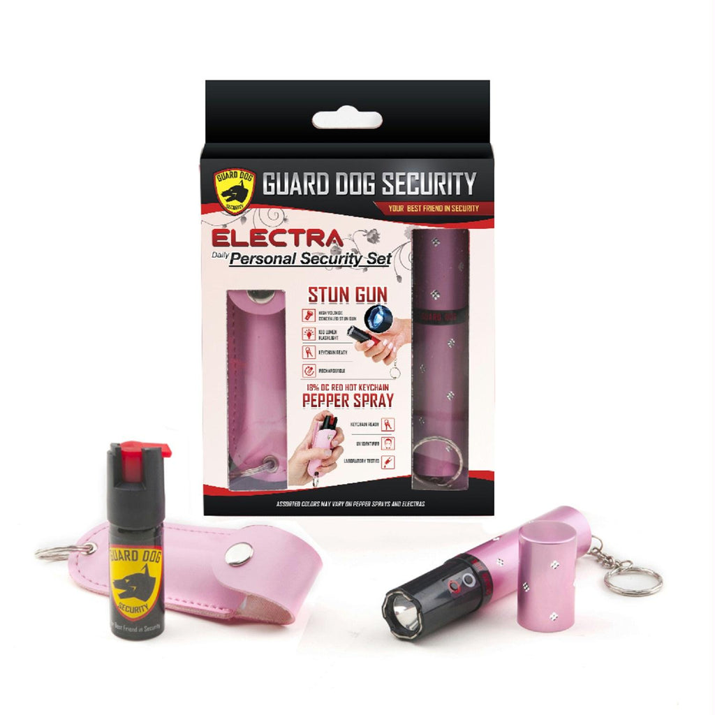 Guard Dog Electra Gift Set Pink + Pink