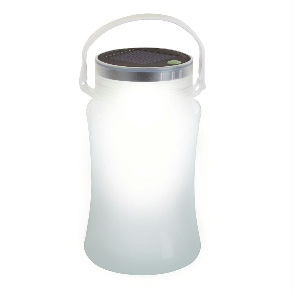 Stansport Solar LED Lantern Storage Bottle-White