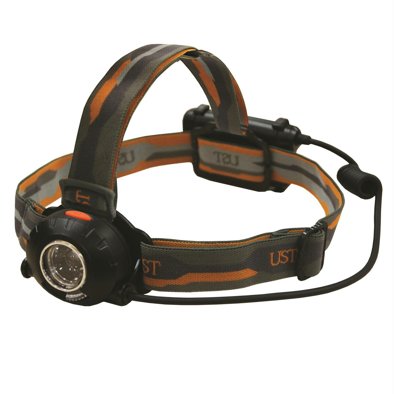 UST Enspire 230 Lumen LED Headlamp-Gray-Orange