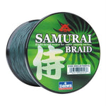 Daiwa Samurai Braid Filler Spool 300Y Green 80 lb. Test