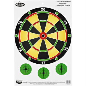 Birchwood Casey PREGAME Shotboard 12x18 Target 8PK