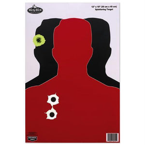 Birchwood Casey Dirty Bird Hostage 12x18 Target 8PK