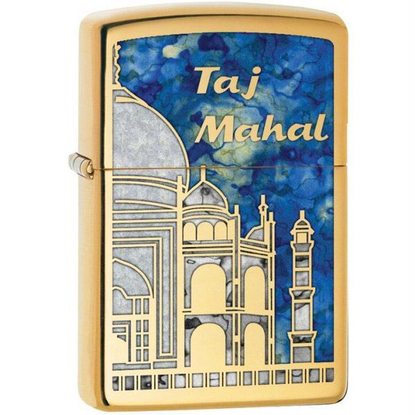 Zippo High Polish Brass Fusion Taj Mahal Lighter