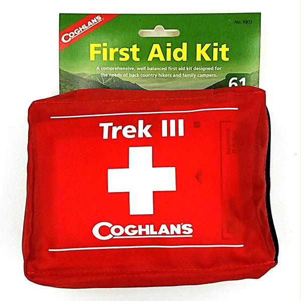 Coghlans Trek III Soft Pack First Aid Kit Red