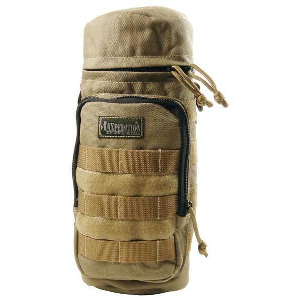 Maxpedition Bottle Holder Khaki 12 Inch x 5 Inch