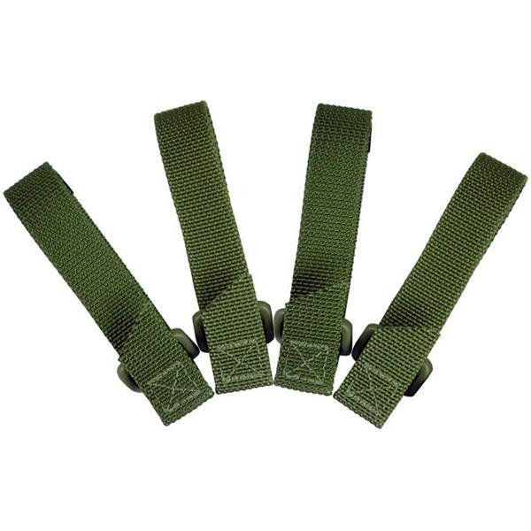 Maxpedition 3 Inch TacTie OD Green 4 Pack