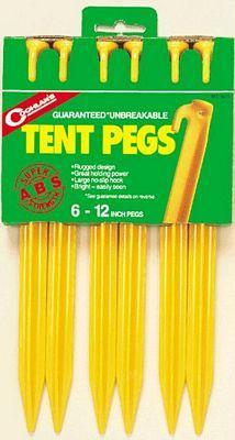 Coghlans Tent Pegs 12 inch - 6 Pack